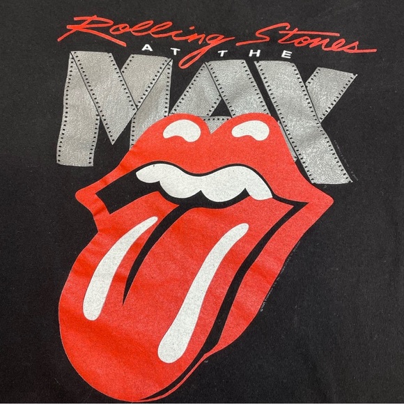 Rare Vintage 1989 Rolling Stones Band T-Shirt - Picture 2 of 4